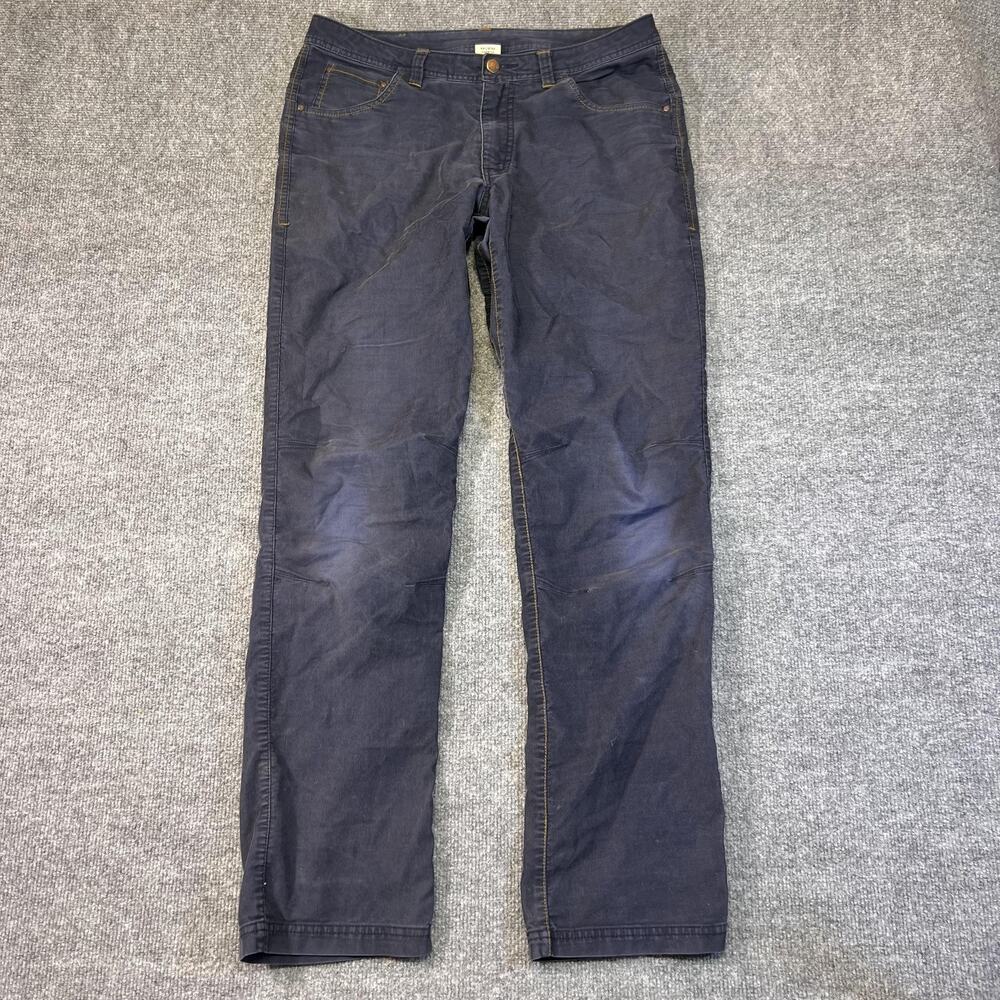 Rab Pants Mens 32x32 Blue Corduroy Chino Five Pocket Regular Fit Casual Outdoor